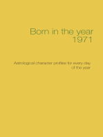 Born in the year 1971