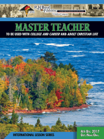 Master Teacher: 4th Quarter 2017