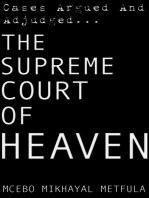 The Supreme Court of Heaven: Judgement of God - Trilogy 1