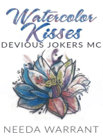 Watercolor Kisses: Devious Jokers MC, #1