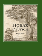 Horaz und mein geliebtes Deutsch