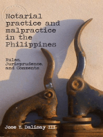 Notarial Practice & Malpractice in the Philippines