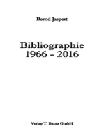 Bibliographie 1966-2016