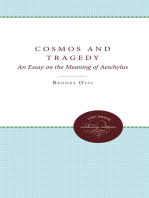 Cosmos and Tragedy: An Essay on the Meaning of Aeschylus