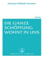 Die ganze Schöpfung wohnt in uns