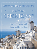 What Was Daily Living Like in a Typical Greek Town? History Books for Kids | Children's History Books
