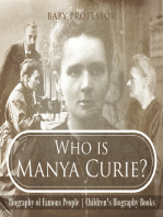 Who is Manya Curie? Biography of Famous People | Children's Biography Books