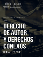 Derecho de autor y derechos conexos