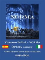 NORMA (con notas): Libreto / Libretto ebook (ESPAÑOL - Italiano)