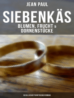 Siebenkäs - Blumen, Frucht & Dornenstücke (Gesellschaftskritischer Roman)