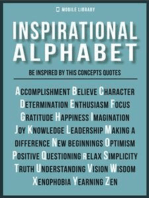 Inspirational Alphabet - Inspirational Quotes And Ideals: Be inspired by the fundamental concepts