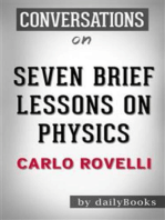 Seven Brief Lessons on Physics: by Carlo Rovelli​​​​​​​ | Conversation Starters