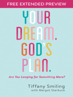 Your Dream. God's Plan. Free Extended Preview