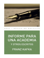 Informe para una academia