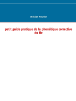 Petit guide pratique de la phonétique corrective du fle