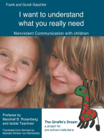 I want to understand what you really need: Nonviolent Communication with children