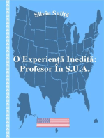 O Experiență Inedită: Profesor În S.U.A.