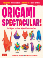 Origami Spectacular! Ebook: Origami Book, 154 Printable Papers, 60 Projects