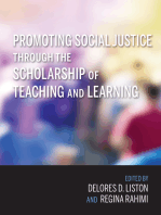 Promoting Social Justice through the Scholarship of Teaching and Learning