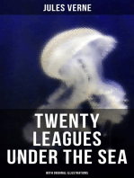 Twenty Thousand Leagues Under The Sea (With Original Illustrations): A Thrilling Saga of Wondrous Adventure, Mystery and Suspense in the wild depths of the Pacific Ocean