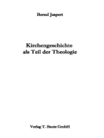 Kirchengeschichte als Teil der Theologie