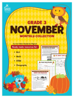 November Monthly Collection, Grade 3