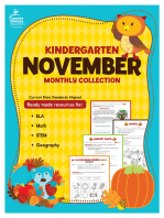 November Monthly Collection, Grade K