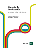 Filosofía de la educación