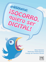 ¡Socorro, quiero ser digital!: El libro aborda las nuevas tecnologías conocidas en conjunto como Web 2.0 y que sobre todo se refieren a blogs y a redes sociales.