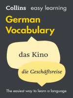 Easy Learning German Vocabulary: Trusted support for learning