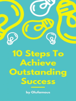 10 Steps To Achieve Outstanding Success