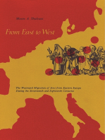 From East to West: The Westward Migration of Jews from Eastern Europe During the Seventeenth and Eighteenth Centuries