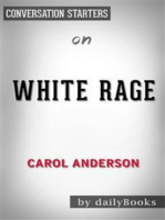 White Rage: by Carol Anderson​​​​​​​ | Conversation Starters