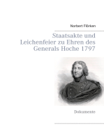 Staatsakte und Leichenfeier zu Ehren des Generals Hoche 1797: Dokumente