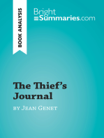 The Thief's Journal by Jean Genet (Book Analysis): Detailed Summary, Analysis and Reading Guide