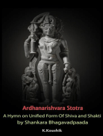 Ardhanarishvara Stotra: A Hymn on Unified Form Of Shiva and Shakti by Shankara Bhagavadpaada