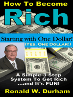 How To Become Rich Starting With $1