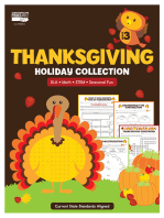 Thanksgiving Holiday Collection, Grade 3