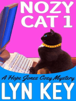 Nozy Cat 1: Hope Jones Cozy Mystery Series, #1