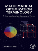 Mathematical Optimization Terminology