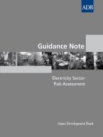Guidance Note: Electricity Sector Risk Assessment