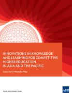Innovations in Knowledge and Learning for Competitive Higher Education in Asia and the Pacific