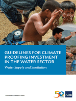 Guidelines for Climate Proofing Investment in the Water Sector: Water Supply and Sanitation