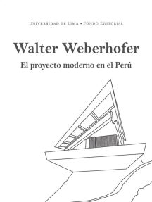 Walter Weberhofer: El proyecto moderno en el Perú