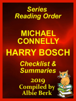 Michael Connelly's Harry Bosch Series Reading Order Updated 2019
