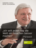 "Ich will jeden Tag die Welt ein bisschen besser machen": Volker Bouffier im Gespräch