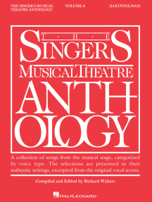 Singer's Musical Theatre Anthology - Volume 4: Baritone/Bass Book Only