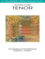 Arias for Tenor: G. Schirmer Opera Anthology