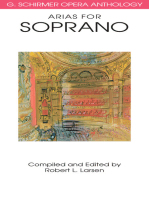 Arias for Soprano: G. Schirmer Opera Anthology