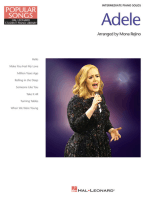 Adele - Popular Songs Series: 8 Beautiful Arrangements for Intermediate Piano Solo